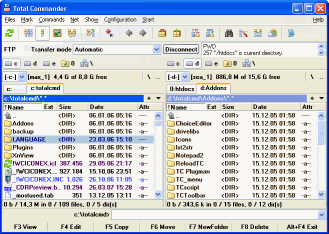 Windows Commander 16 Screenshot